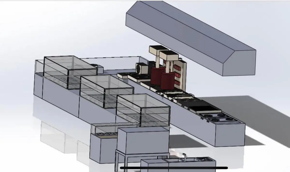 Ideimi ne 3D i projektit te fundit nga Kristeg Inox