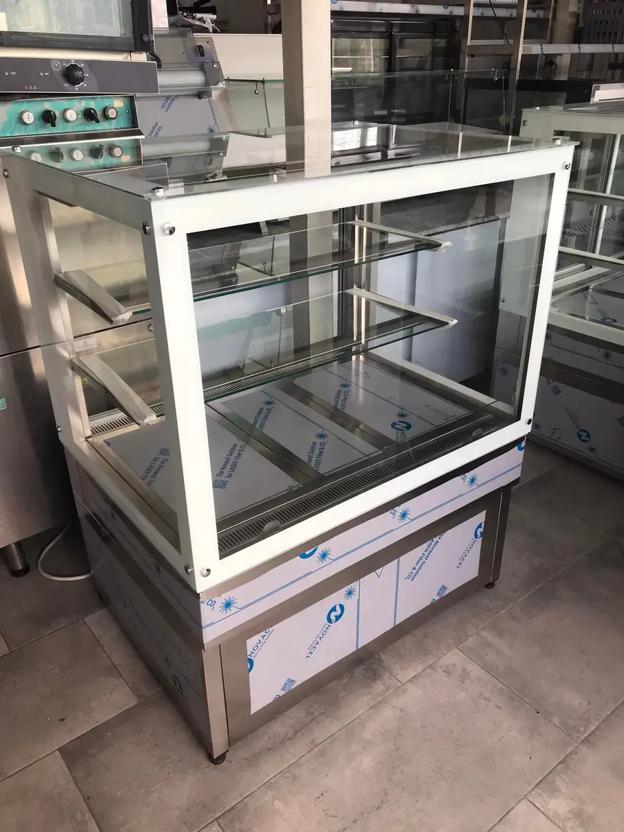 Vitrine pasticerie prodhuar nga KRISTEG INOX ne formatin 100 cm – foto 4